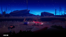 画像ギャラリー No.005のサムネイル画像 / キツネの親子が荒廃した世界を旅する「エンドリング」，日本自然保護協会に売上の一部を寄付。Switch版の20％オフセール開催中