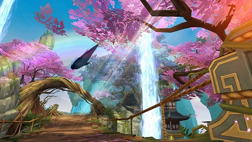 画像ギャラリー No.021のサムネイル画像 / 【PR】スマホ向けMMORPG「暁ノ天刃録」の事前登録がスタート。美しい東洋風の世界を縦横無尽に飛び回って冒険しよう！