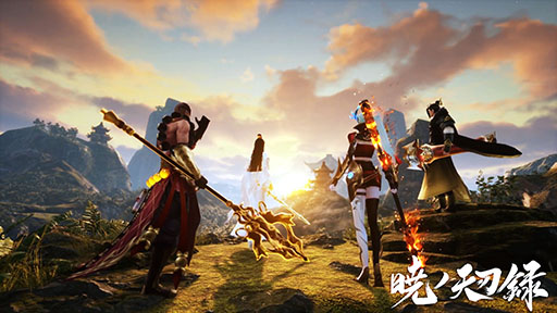 画像ギャラリー No.005のサムネイル画像 / スマホ向けMMORPG「暁ノ天刃録」が配信開始に。SSRキャラクター“ネコJK”など事前登録特典ももらえる
