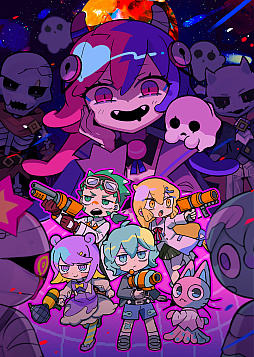 画像ギャラリー No.001のサムネイル画像 / 「グーニャモンスター」，アネモネを中心とした少しダークな新ビジュアルを公開。エピソード3で，スラッグ，オルカ，クリオネの3人が参戦