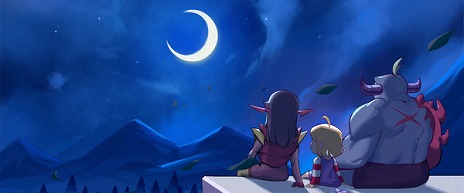 画像ギャラリー No.001のサムネイル画像 / 「メグとばけもの」1周年記念イラストがローソンプリントで発売。サウンドトラックのサブスクが解禁され，特設サイトがオープン