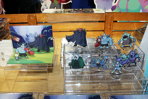 画像ギャラリー No.006のサムネイル画像 / 「メグとばけもの」POP UP SHOP内覧会レポート。池袋PARCO本館に“魔界のお祭り会場”が！　イベント用の描き下ろしイラストのグッズも多数