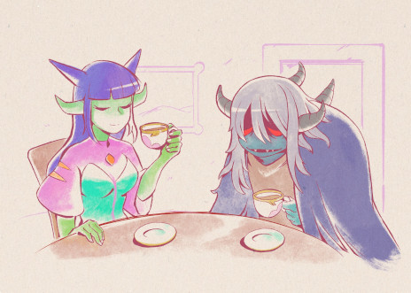 画像ギャラリー No.003のサムネイル画像 / 「メグとばけもの」，Switch向けパッケージ版を発売。未発売DLC「ばけものたちの記憶」と，フルカラー小冊子「魔界情報誌 - The Makai」を同梱