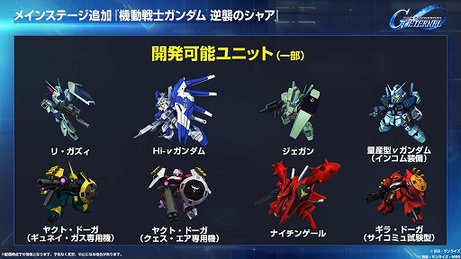 画像ギャラリー No.011のサムネイル画像 / 「Gジェネ エターナル」新ユニット「Hi-νガンダム(EX)」と「フォースインパルスガンダム(EX)」本日実装。アムロ＆シン参戦