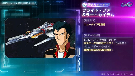 画像ギャラリー No.017のサムネイル画像 / 「Gジェネ エターナル」新ユニット「Hi-νガンダム(EX)」と「フォースインパルスガンダム(EX)」本日実装。アムロ＆シン参戦