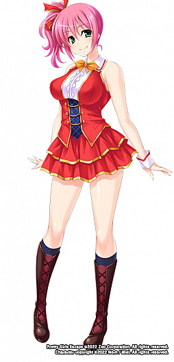 画像ギャラリー No.012のサムネイル画像 / 「Pretty Girls Escape」本日配信。同じ色がつながったブロックを消したりしながら，キャラブロックを出口まで導く思考系ブロックパズル