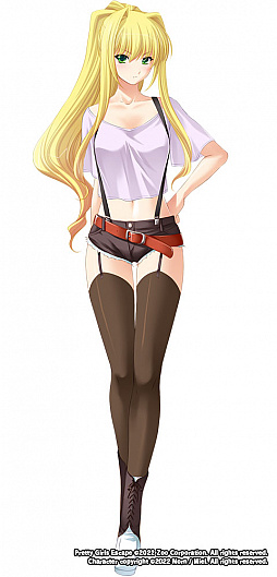 画像ギャラリー No.017のサムネイル画像 / 「Pretty Girls Escape」本日配信。同じ色がつながったブロックを消したりしながら，キャラブロックを出口まで導く思考系ブロックパズル