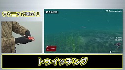 画像ギャラリー No.004のサムネイル画像 / 「THE バスフィッシング」，テクニックの解説動画を公開