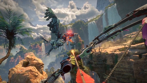 画像ギャラリー No.001のサムネイル画像 / PSVR2「Horizon Call of the Mountain」，プレオーダートレイラー日本語吹き替え版を公開