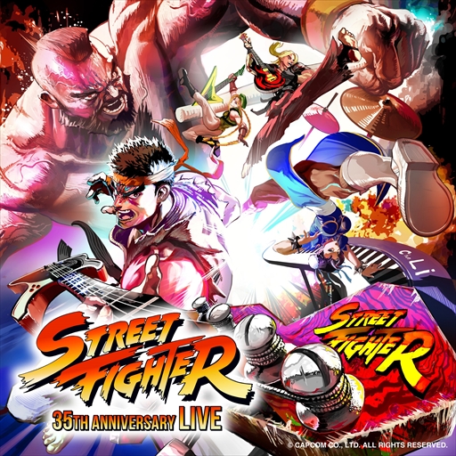画像ギャラリー No.010のサムネイル画像 / 「ストリートファイター35周年記念ライブ」レポート。ストIIからスト6までの人気楽曲をバンドサウンドならではのアレンジで披露