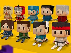 カプコン，6月に予約受付＆販売を開始したグッズ情報を公開。キャラクターをボクセルタッチで表現したぬいぐるみが登場