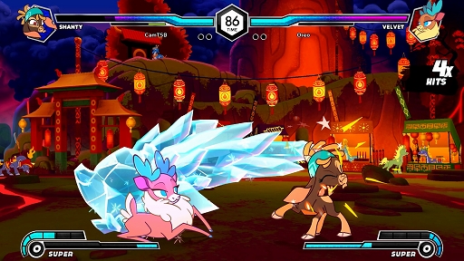 画像ギャラリー No.001のサムネイル画像 / キュートな動物格ゲー「Them's Fightin' Herds」のSwitch版が本日発売。新キャラ“テキサス”は12月20日より配信