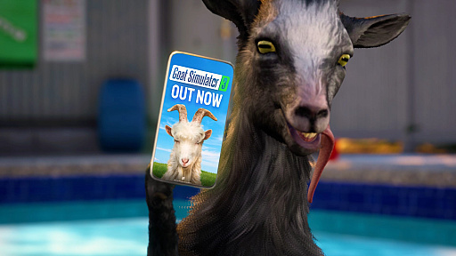 画像ギャラリー No.001のサムネイル画像 / おバカで自由すぎるヤギゲーの2作目「Goat Simulator 3」，ローンチトレイラーを公開