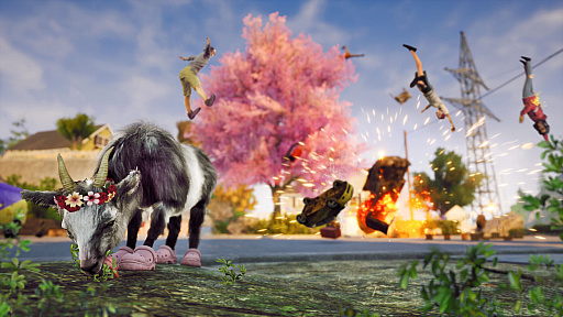 画像ギャラリー No.004のサムネイル画像 / 「Goat Simulator 3」がついにSteamで配信開始。メディアの評価やコメントを収めたアコレードトレイラー公開