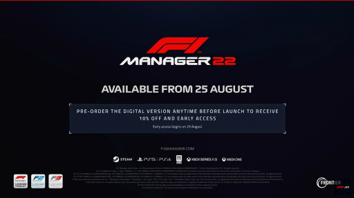 画像ギャラリー No.001のサムネイル画像 / 「F1 Manager 2022」レース解説映像を公開。マシンやチームの設定，走行指示やコース情報などビッシリのレース管理SLG