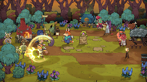 画像ギャラリー No.001のサムネイル画像 / Klei Entertainmentの新作ハック＆スラッシュ「Rotwood」のアナウンストレイラーが公開に。凶暴化した植物や昆虫を相手に最大4人で戦う