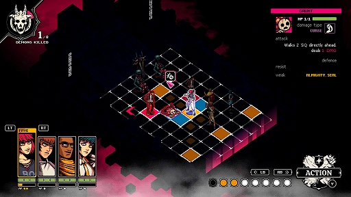 画像ギャラリー No.004のサムネイル画像 / 学園生活×戦略RPG「Demonschool」配信開始。デーモンハンターの血を引く主人公と大学の仲間たちが，人間界と悪魔界の狭間で戦いを繰り広げる