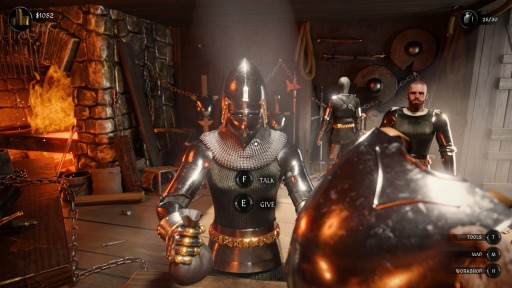 画像ギャラリー No.007のサムネイル画像 / 中世剥ぎ取りリサイクルシム「Sword & Shield Simulator」の最新トレイラーが公開に。鍛冶屋となって，軍隊が去った戦場を大八車で駆け抜けろ