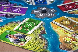 画像ギャラリー No.003のサムネイル画像 / カードを使ったシンプルな文明建設ボードゲーム「HADARA」が，ボードゲームアリーナに登場。会員なら誰でも自由にプレイ可能に
