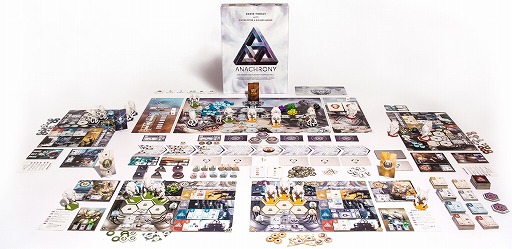 画像ギャラリー No.001のサムネイル画像 / 重量級SFボドゲ「アナクロニー」が「ボードゲームアリーナ」に無料タイトルとして登場。未来から資源を借り，破滅の運命を回避せよ