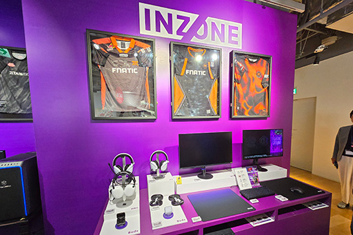 画像ギャラリー No.003のサムネイル画像 / INZONEのゲーマー向けデバイスをゲームで体験できる「ZONE：0」がソニーストア 銀座にオープン。スト6の大会も開催予定