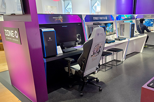 画像ギャラリー No.005のサムネイル画像 / INZONEのゲーマー向けデバイスをゲームで体験できる「ZONE：0」がソニーストア 銀座にオープン。スト6の大会も開催予定