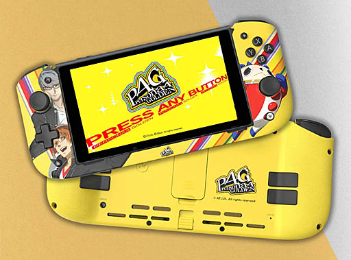 画像ギャラリー No.002のサムネイル画像 / Switch向けのユニークなコントローラ「Nitro Deck」に，「ペルソナ4 ザ・ゴールデン」バージョン登場。全世界で1000個のみの限定販売