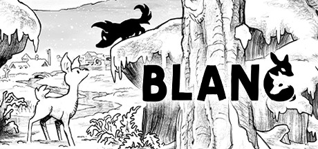画像ギャラリー No.001のサムネイル画像 / 「Blanc」が2023年2月にリリースへ。雪の積もる原野で幼い鹿とオオカミが協力し，家族を探して冒険するCo-op型サバイバルアドベンチャー