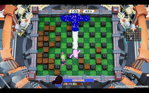 画像ギャラリー No.004のサムネイル画像 / 「スーパーボンバーマン R 2」で「Fall Guys」とのコラボ決定。2マス先にジャンプできるビーンボンバーが参戦