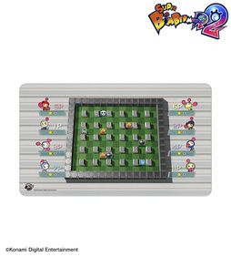 画像ギャラリー No.005のサムネイル画像 / 「ボンバーマン」の新グッズ5種，予約受付中。白ボンがデザインされたコーチジャケットや，ステージがデザインされたデスクマットなどが登場