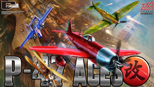 画像ギャラリー No.002のサムネイル画像 / exA-Arcadia版「P-47 ACES改」のロケーションテストが7月21日から27日まで大阪と神奈川で開催に
