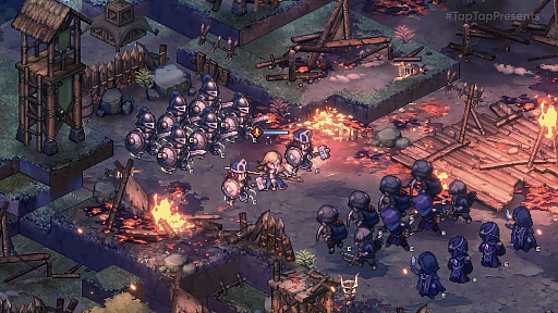 画像ギャラリー No.010のサムネイル画像 / スマホ向けタクティカルRPG「Sword of Convallaria」のPVを公開。作曲家の崎元 仁氏が，ドット絵で描かれている世界観や楽曲について語る