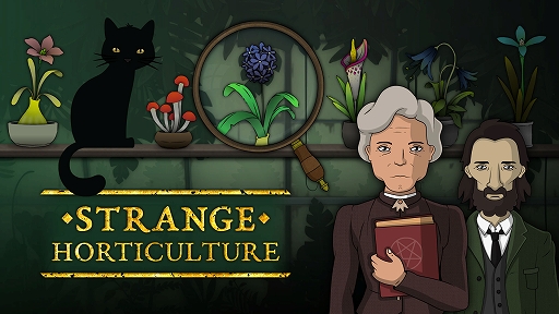 画像ギャラリー No.001のサムネイル画像 / Switch版「Strange Horticulture -幻想植物店-」本日配信。植物店の薬剤師となり，植物を集め，薬を調合して客を手助けするパズルADV