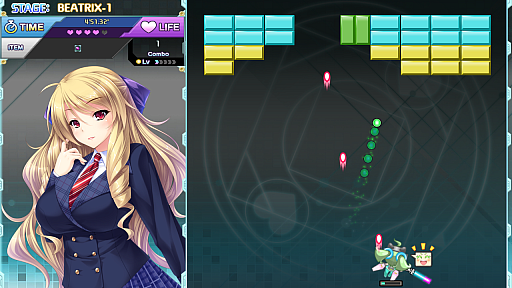 画像ギャラリー No.002のサムネイル画像 / ブロック崩しゲーム「Pretty Girls Breakout! PLUS」，Steamで本日配信。10人の女の子たちと，新ゲームモードなどを実装