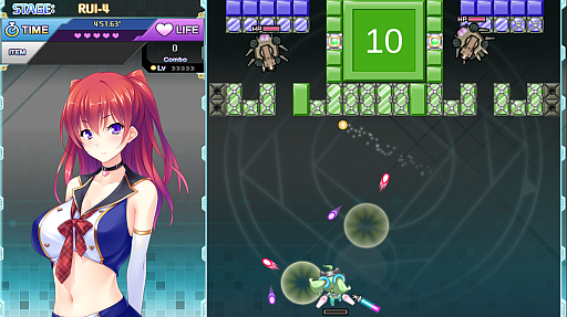 画像ギャラリー No.004のサムネイル画像 / ブロック崩しゲーム「Pretty Girls Breakout! PLUS」，Steamで本日配信。10人の女の子たちと，新ゲームモードなどを実装