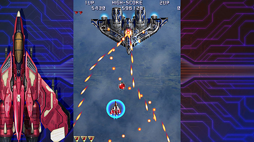 画像ギャラリー No.005のサムネイル画像 / PC版「雷電IV×MIKADO remix」Steamストアページ公開。ゲーセンミカドプロデュースのアーティスト陣による雷電サウンドを楽しめる作品