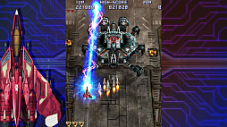 画像ギャラリー No.005のサムネイル画像 / PC（Steam）版「雷電IV×MIKADO remix」本日配信。「雷電IV」にゲーセンミカドのプロデュースのBGMリミックスを加えた作品
