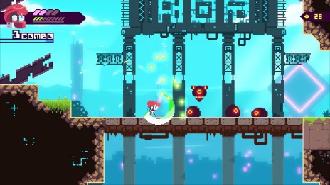 画像ギャラリー No.003のサムネイル画像 / PS4「トランシルビィ」，本日配信。サイボーグ少女を操作して大陸を調査するメトロイドヴァニア