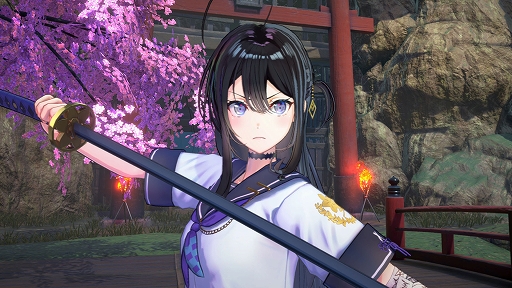 画像ギャラリー No.007のサムネイル画像 / “ガールズ侍アクション”「SAMURAI MAIDEN -サムライメイデン-」発表。地獄の亡者がひしめく本能寺地下冥界を“侍JK”と乙女忍者が駆け抜ける