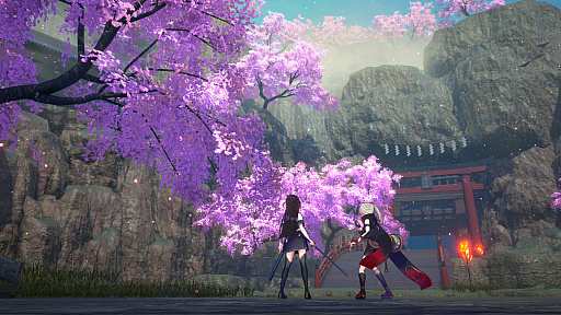 画像ギャラリー No.020のサムネイル画像 / “ガールズ侍アクション”「SAMURAI MAIDEN -サムライメイデン-」発表。地獄の亡者がひしめく本能寺地下冥界を“侍JK”と乙女忍者が駆け抜ける