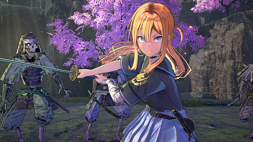 画像ギャラリー No.028のサムネイル画像 / ガールズ侍アクション「SAMURAI MAIDEN -サムライメイデン-」，PS Storeとニンテンドーeショップでダウンロード版の予約受付開始。デラックスエディションの発売も決定
