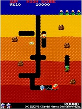 画像ギャラリー No.003のサムネイル画像 / PS4/Switch「アーケードアーカイブス ディグダグ」が8月4日発売へ。地面を掘って敵に空気を送り込み，撃退していく穴掘りアクションゲーム