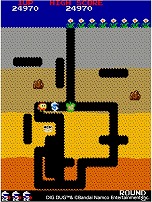 画像ギャラリー No.005のサムネイル画像 / PS4/Switch「アーケードアーカイブス ディグダグ」が8月4日発売へ。地面を掘って敵に空気を送り込み，撃退していく穴掘りアクションゲーム