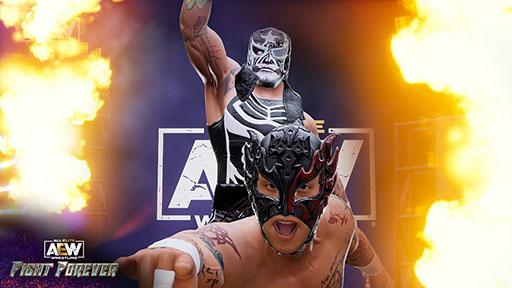 画像ギャラリー No.001のサムネイル画像 / 「AEW: Fight Forever」，タッグマッチにフォーカスした映像が公開に。レスラー同士が協力して繰り出す技にも注目