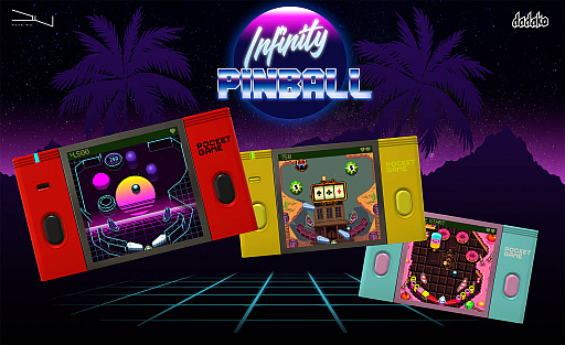 画像ギャラリー No.001のサムネイル画像 / 「Infinity Pinball」（インフィニティ・ピンボール）が2022年秋，Steamに登場