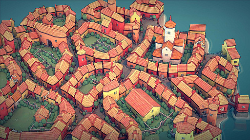 画像ギャラリー No.005のサムネイル画像 / 「Townscaper VR」，Meta QuestおよびPico向けに10月6日リリース。癒し系都市建設シムのVR版