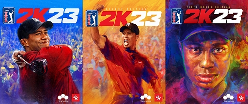 画像ギャラリー No.001のサムネイル画像 / 「ゴルフ PGAツアー 2K23」，10月11日に発売決定。タイガー・ウッズ選手がプレイアブル選手で登場