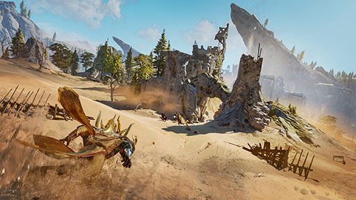 画像ギャラリー No.002のサムネイル画像 / 砂の惑星を舞台とした三人称視点のアクションRPG「Atlas Fallen」，PS5/Xbox Series X|S版を本日発売