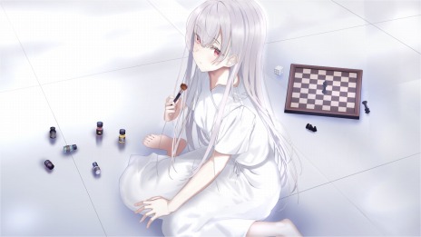 画像ギャラリー No.005のサムネイル画像 / Switch版「白昼夢の青写真」11月17日にリリース。記憶喪失の少年と自我を失った少女の純愛を描いたビジュアルノベル