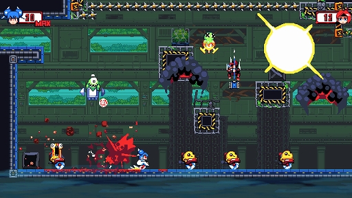 画像ギャラリー No.002のサムネイル画像 / PS4/Switch版「チェンソークラブ」，2022年10月に発売決定。ヒロインたちを操り，敵を倒していくステージクリア型横スクロールACT